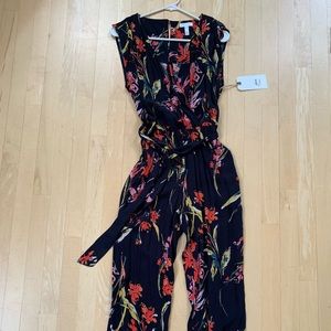 NWT Leith Floral Jumpsuit
